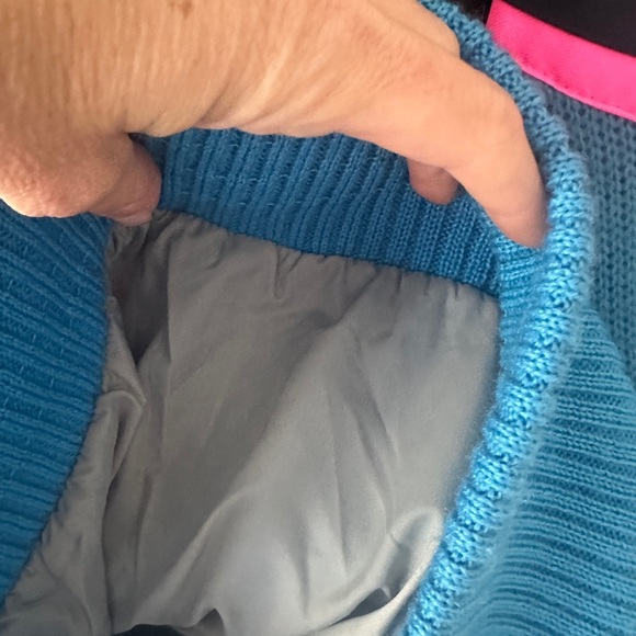 Vintage Wool Sun Valley Ski Quarter zip pullover sweater jacket retro 80s unisex - Picture 6 of 8